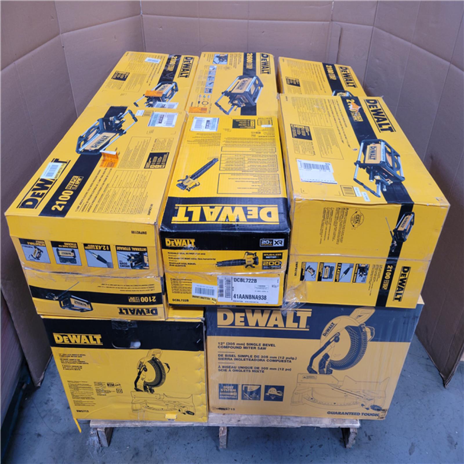 CALIFORNIA AS-IS TOOL PALLET