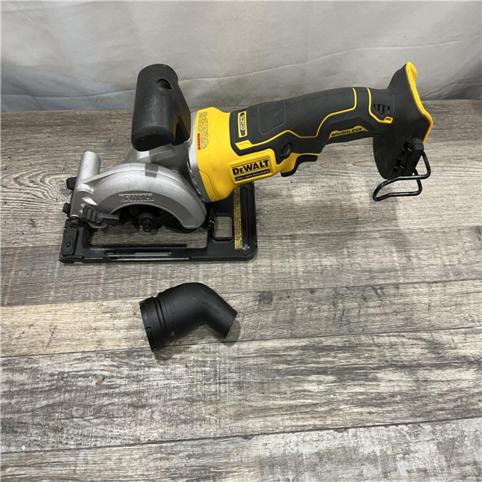 AS-IS DEWALT ATOMIC 20V MAX Cordless Brushless 4-1/2 in. Circular Saw (Tool Only)