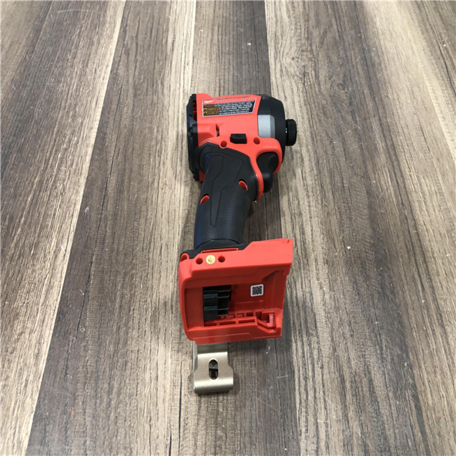 AS-IS Milwaukee FUEL 18V Lithium-Ion Brushless Cordless 1/4 in. Hex Impact Driver (Tool-Only)