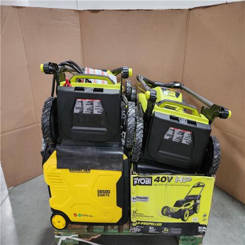 CALIFORNIA AS-IS OUTDOOR POWER EQUIPMENT