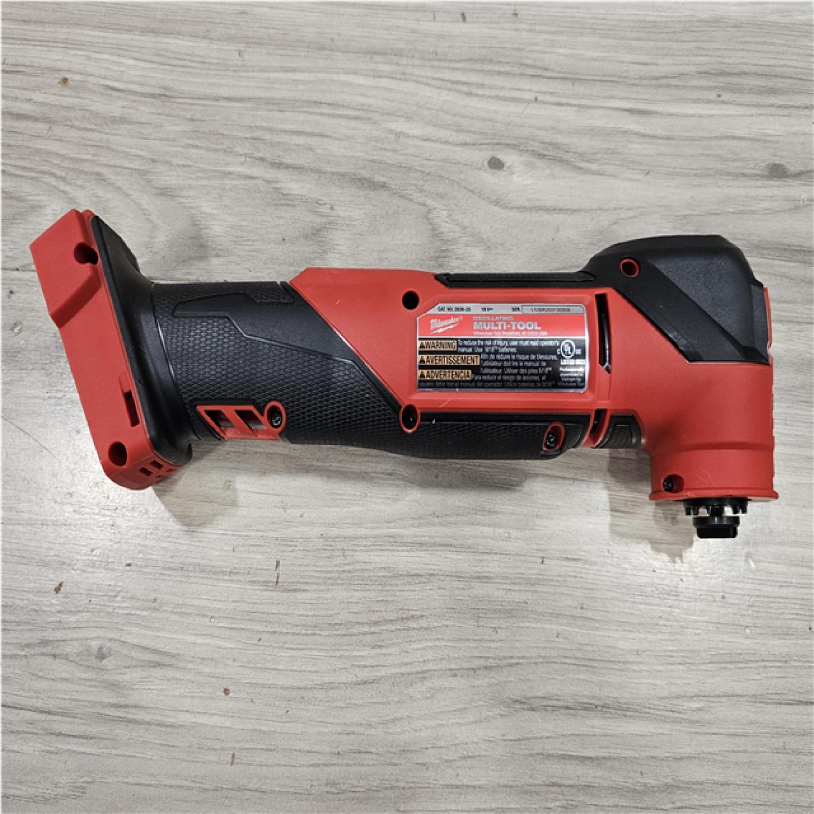 AS-IS Milwaukee FUEL 18V Lithium-Ion Cordless Brushless Oscillating Multi-Tool (Tool-Only)