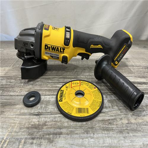 AS-IS DEWALT FLEXVOLT 60V MAX Cordless Brushless 4.5 in. to 6 in. Small Angle Grinder with Kickback Brake (Tool Only)