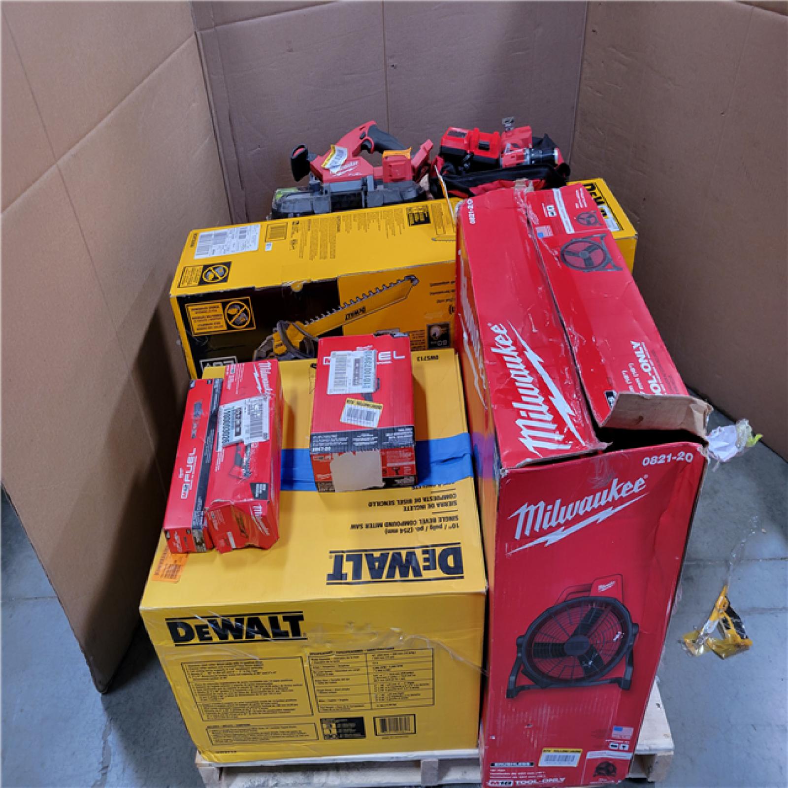 CALIFORNIA AS-IS TOOL PALLET