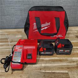 HOUSTON LOCATION - AS-IS Milwaukee 2 Tool Combo Kit W/ (2) Battery & Charger