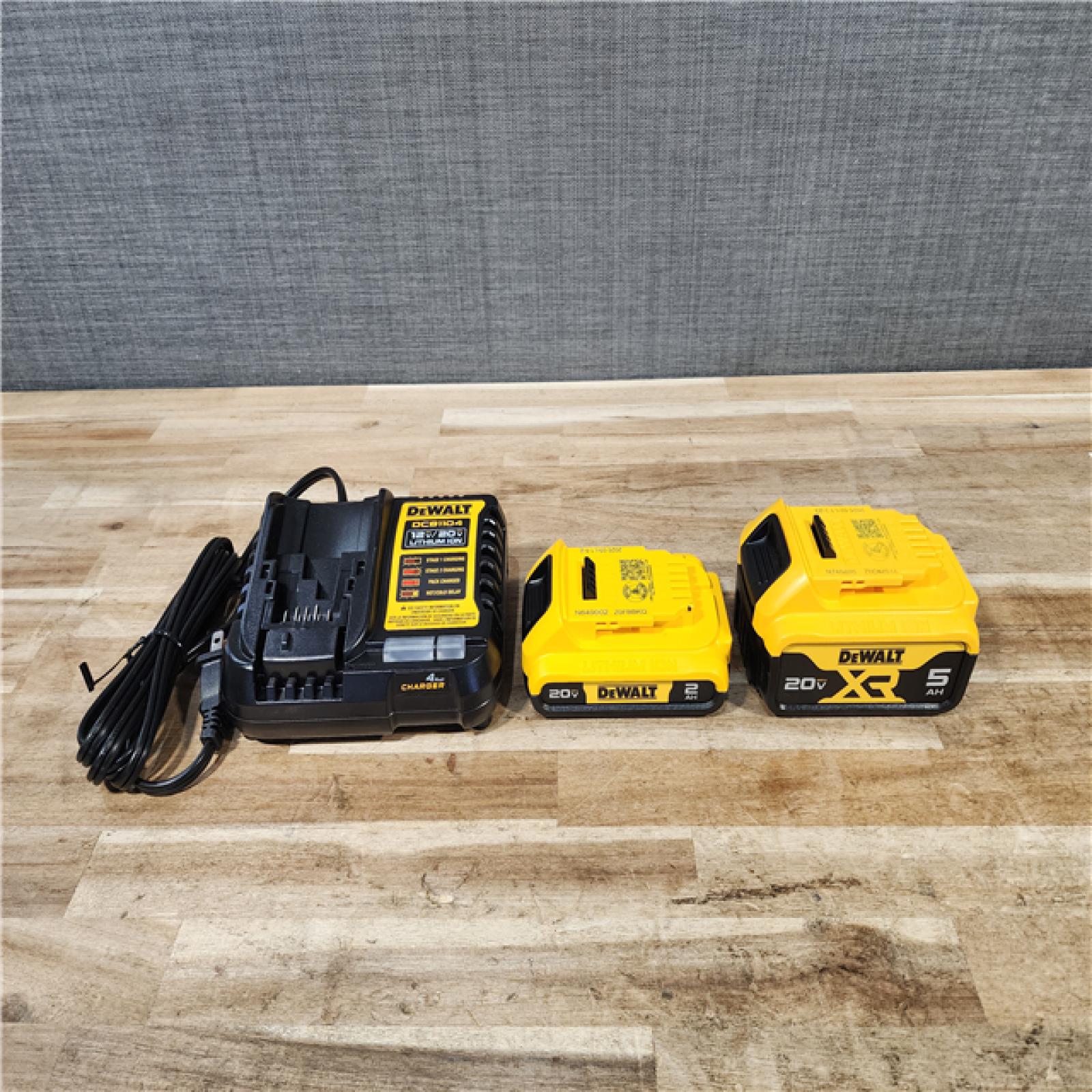 HOUSTON LOCATION - AS-IS DEWALT 2 TOOL COMBO KIT W/ (2) BATTERY & CHARGER