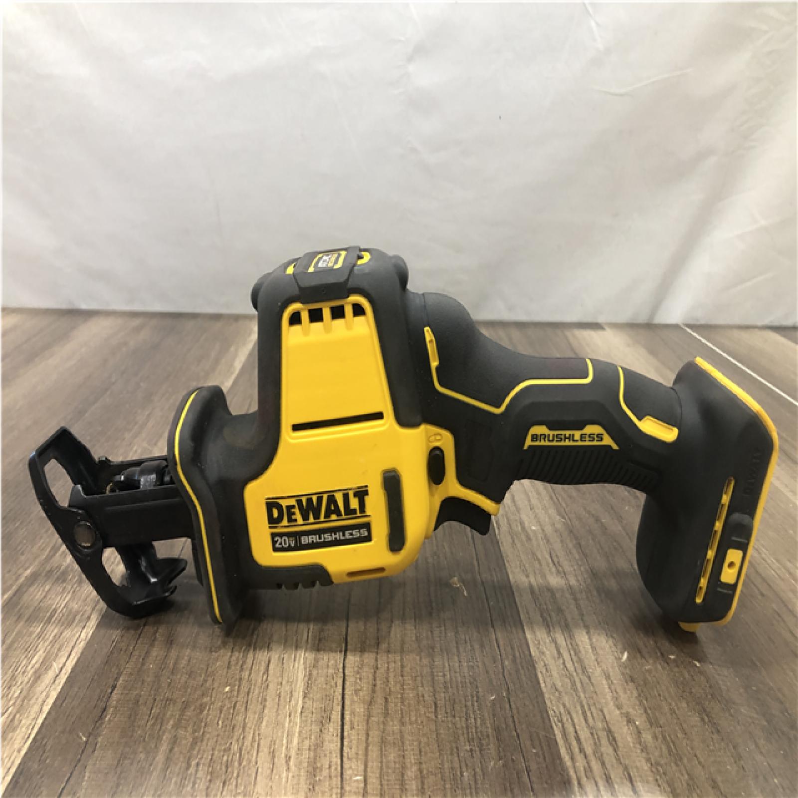 AS-IS DEWALT ATOMIC 20V MAX Cordless Brushless Compact Reciprocating Saw (Tool Only)