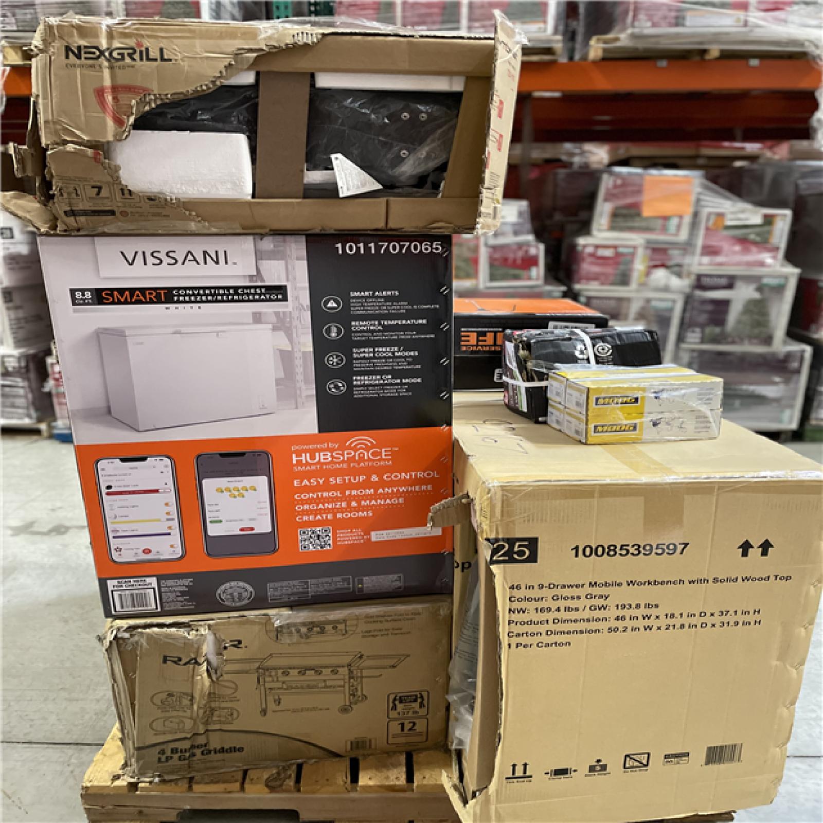 DALLAS LOCATION- AS-IS HOME IMPROVEMENT PALLET