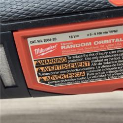 AS-IS Milwaukee M18 FUEL18V Cordless 15MM DA Polisher (Tool-Only)