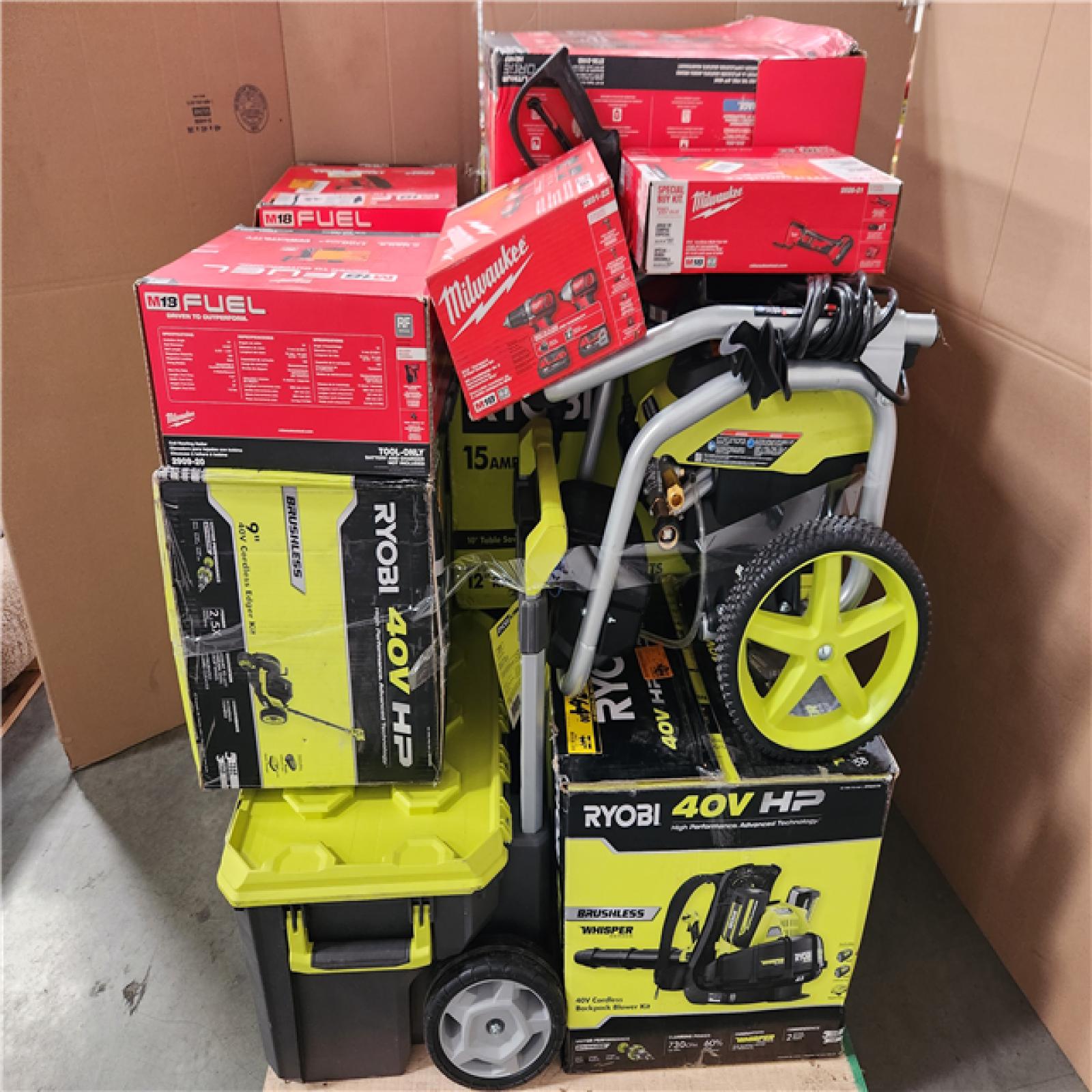 CALIFORNIA AS-IS TOOL PALLET