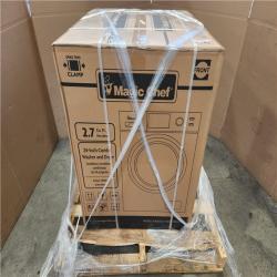 Phoenix NEW Magic Chef 23.4 in. 2.7 cu. ft. White All in One Ventless and Washer Dryer Combo (SEALED)