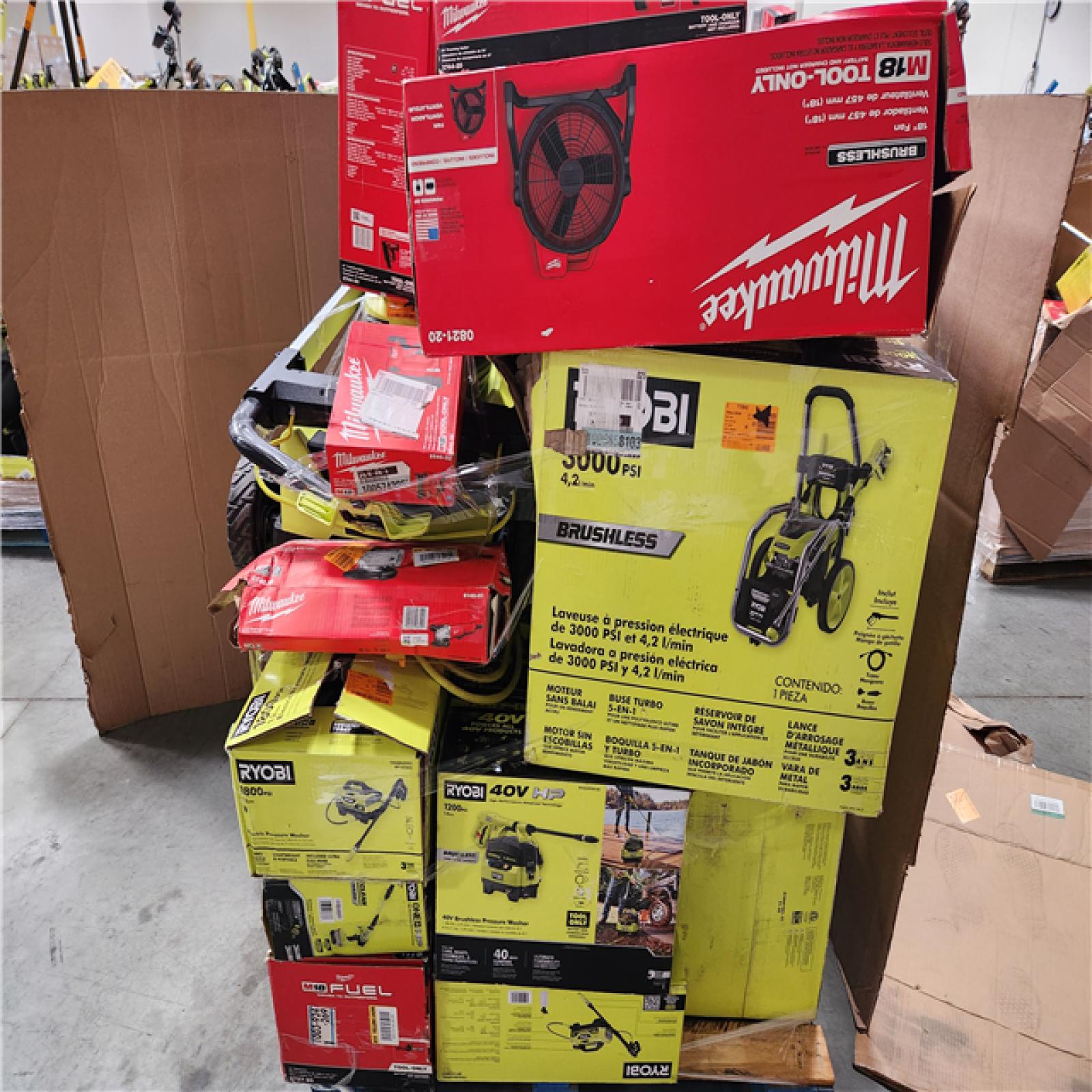 California AS-IS Tool Pallet