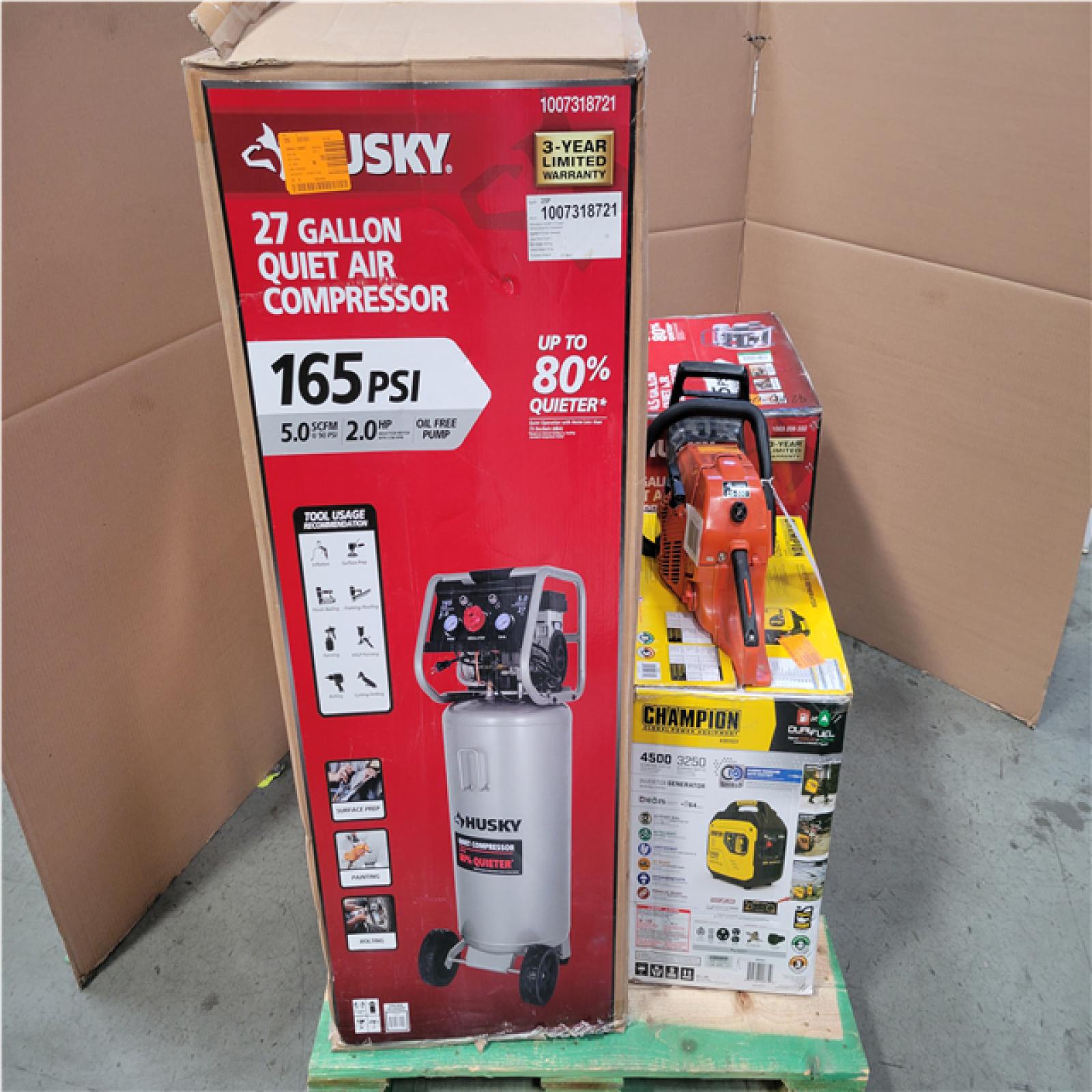 CALIFORNIA AS-IS OUTDOOR POWER EQUIPMENT