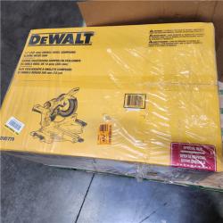 NEW- DeWalt 15 Amps 12 in. Corded Dual-Bevel Sliding Compound Miter Saw