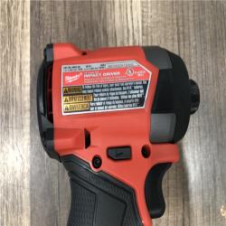 AS-IS Milwaukee FUEL 18V Lithium-Ion Brushless Cordless 1/4 in. Hex Impact Driver (Tool-Only)