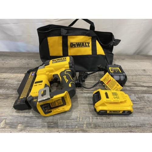 AS-IS DEWALT ATOMIC 20V MAX Lithium Ion Cordless 23 Gauge Pin Nailer Kit