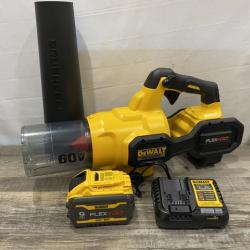 AS-IS DEWALT FLEXVOLT 60V MAX 125 MPH 600 CFM Brushless Cordless Battery Powered Blower Kit