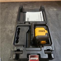 Phoenix NEW DEWALT 55 ft. Green Self-Leveling Cross Line Laser Level with (2) AA Batteries & Case (Powers On)