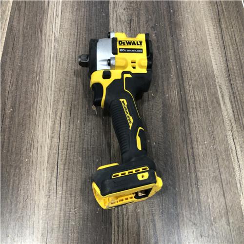 AS-IS DEWALT ATOMIC 20V MAX Cordless Brushless 1/2 in. Variable Speed Impact Wrench (Tool Only)