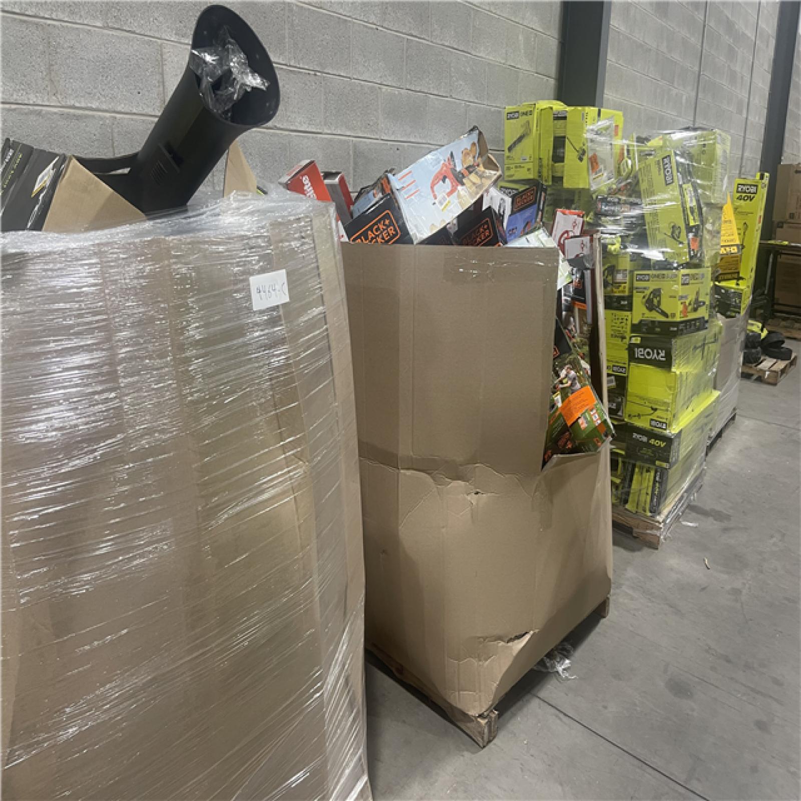 Pittston Location As-Is Power Tools Partial Truckload (9 pallets) 4464-C