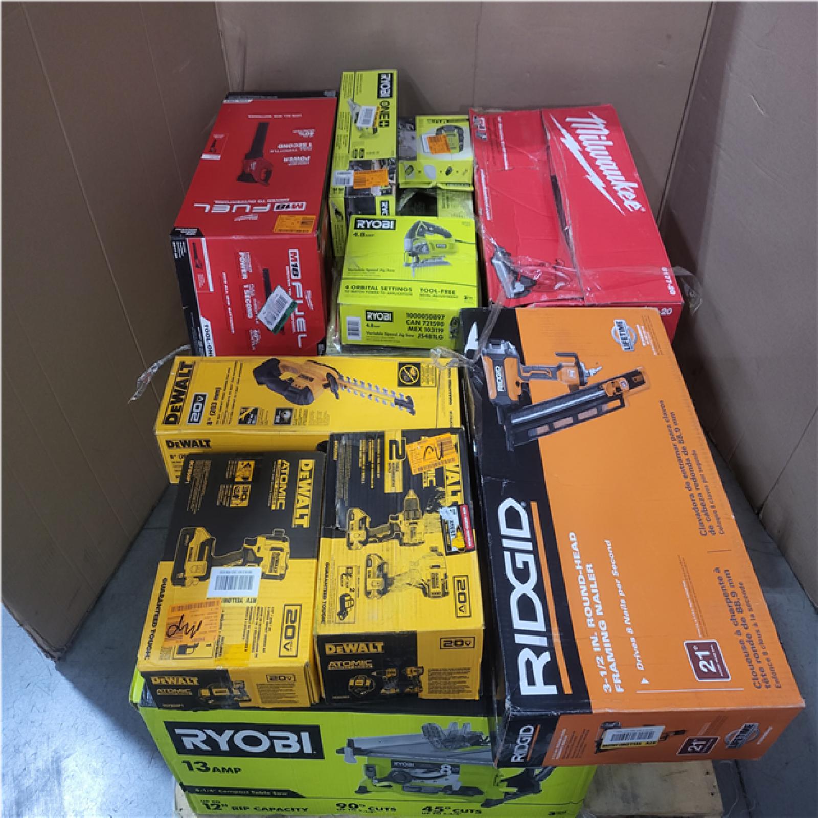 CALIFORNIA AS-IS TOOL PALLET