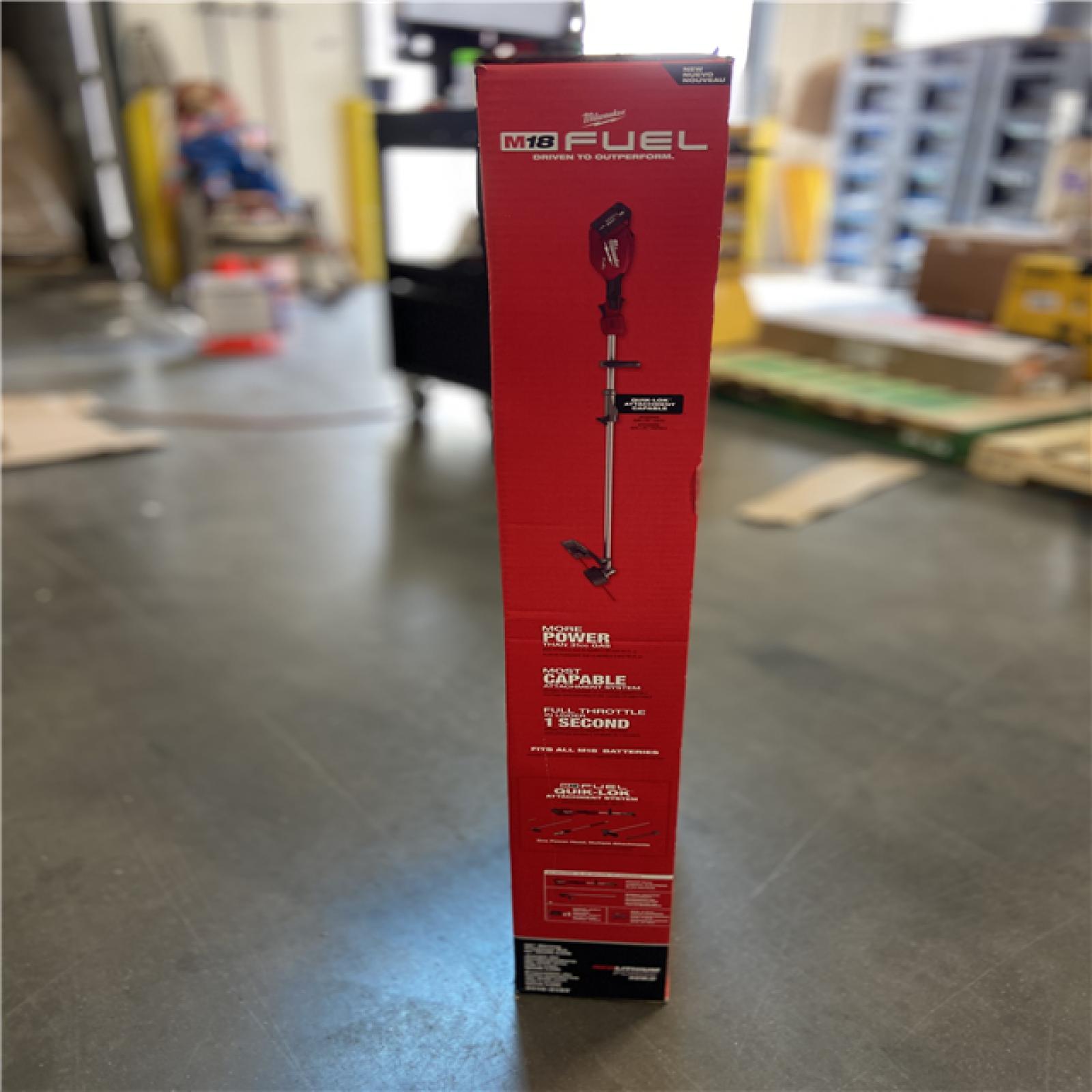NEW! - Milwaukee M18 FUEL 18V 16 in. Brushless Cordless Battery Powered String Trimmer w/QUIK-LOK Attachment Capability & 8.0 Ah Battery