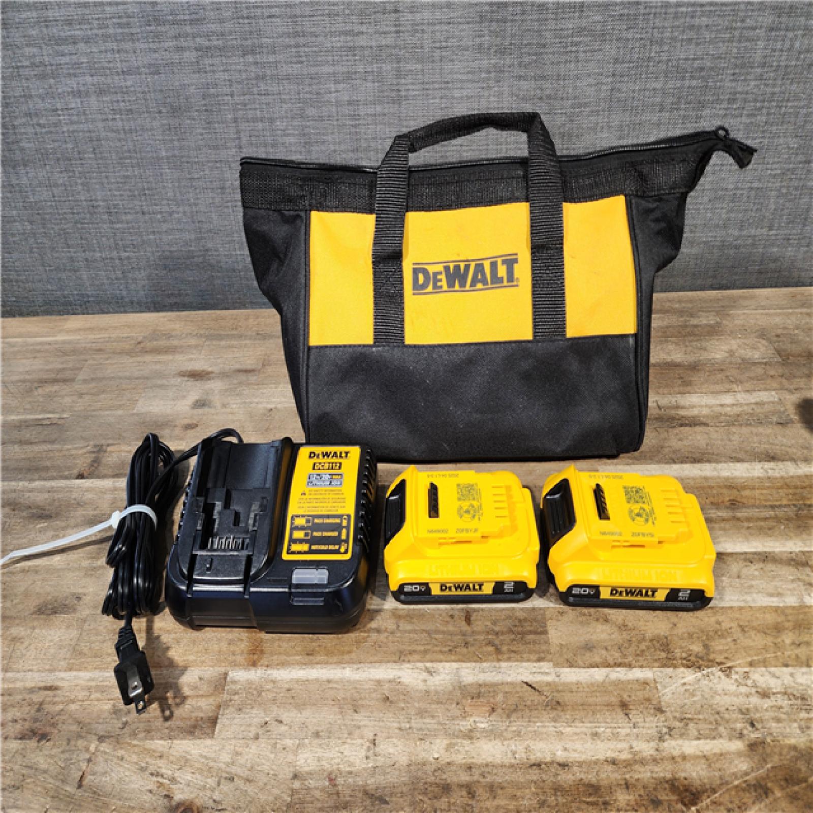 HOUSTON LOCATION - AS-IS DEWALT ATOMIC 20-Volt MAX Lithium-Ion Cordless Combo (2-Tool) Kit