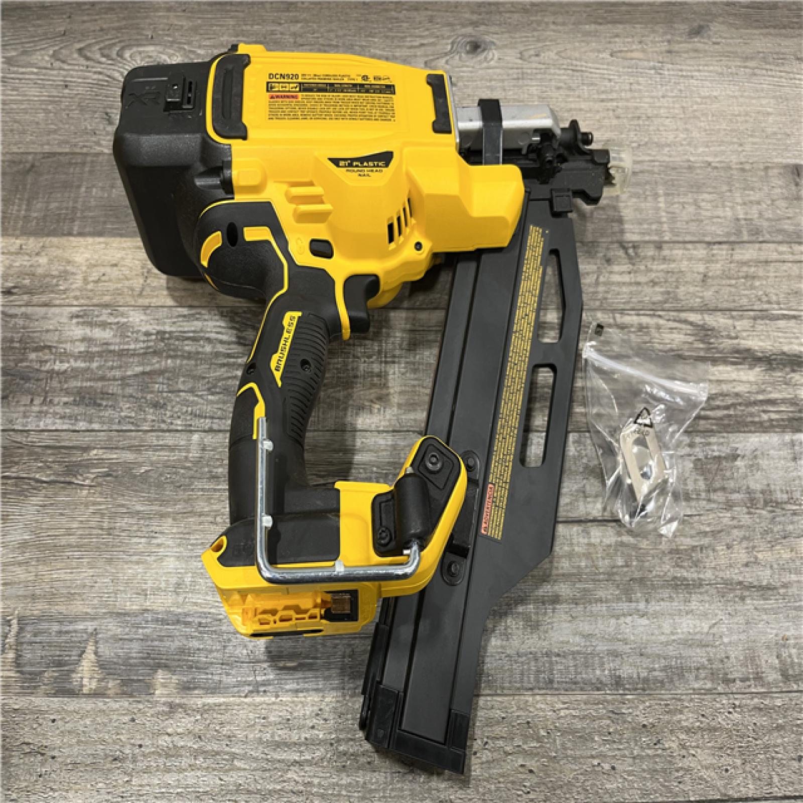 AS-IS DEWALT 20-Volt 21° Cordless Framing Nailer (Tool-Only)