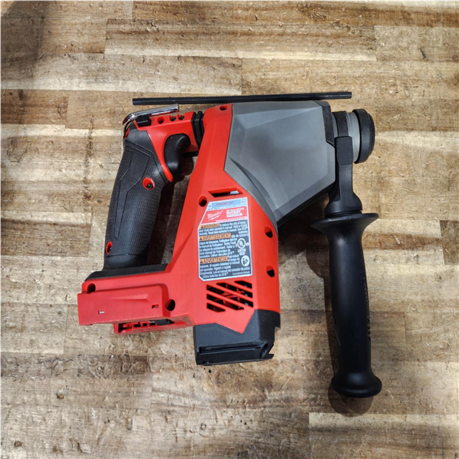 Houston Location AS-IS Milwaukee FUEL 18V Lithium-Ion Brushless Cordless 5/8 in. SDS-Plus Rotary Hammer (Tool-Only)