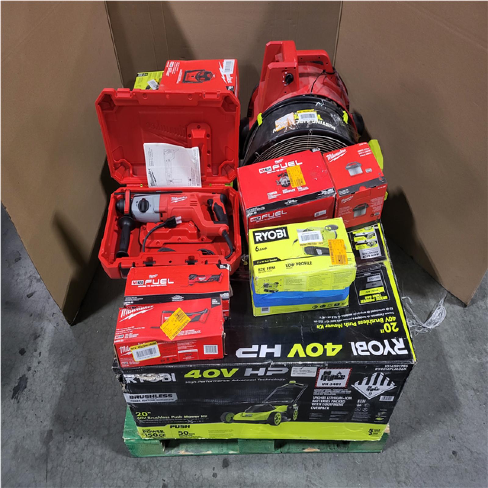 CALIFORNIA AS-IS TOOL PALLET