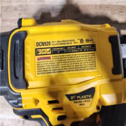 HOUSTON LOCATION - AS - IS DEWALT 20-Volt 21° Cordless Framing Nailer (Tool-Only)