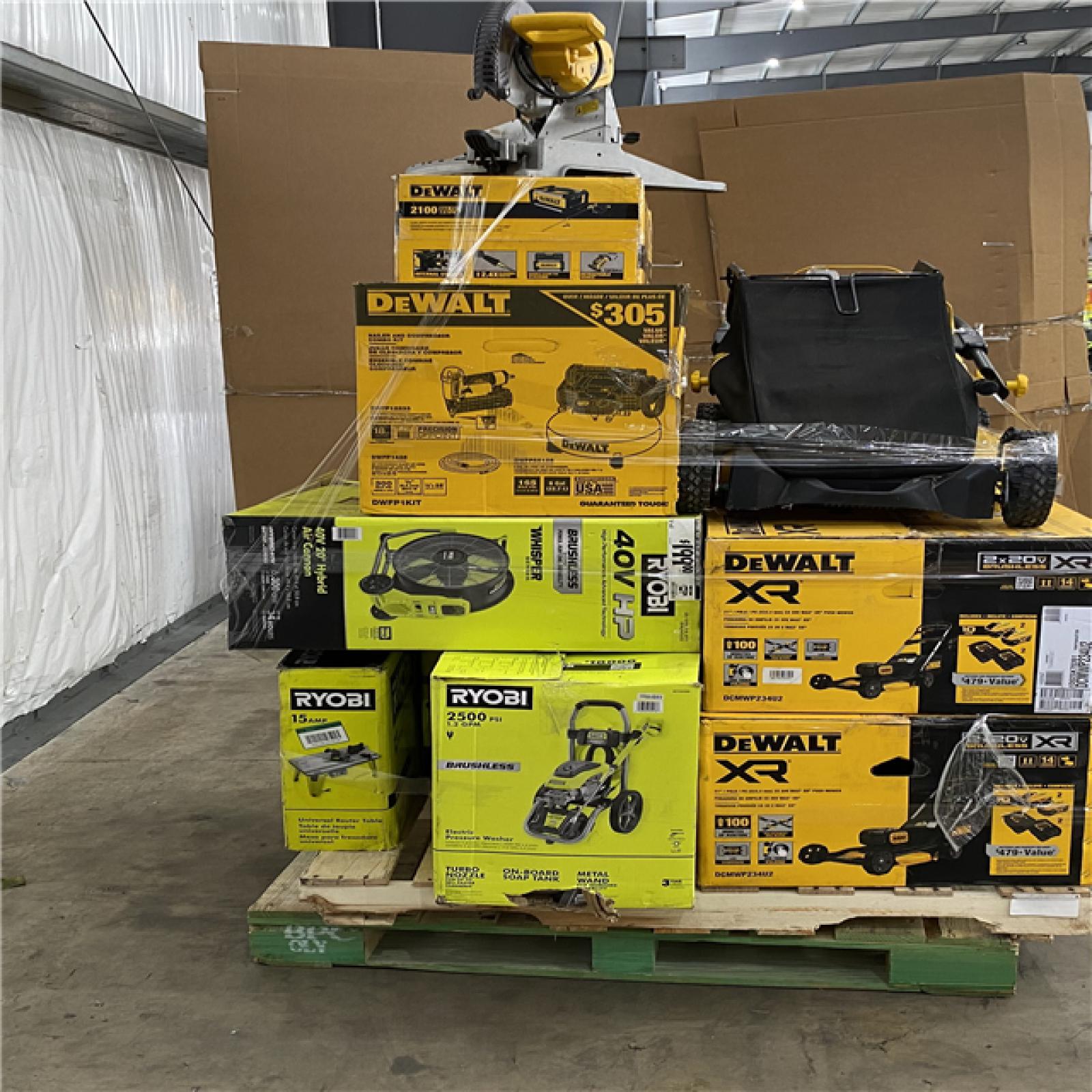 Houston Location AS IS - Tool Pallet