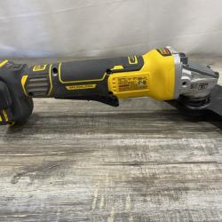 AS-IS DEWALT 20V XR Cordless 4-1/2. in. to 5 in. Variable Speed Angle Grinder (Tool Only)