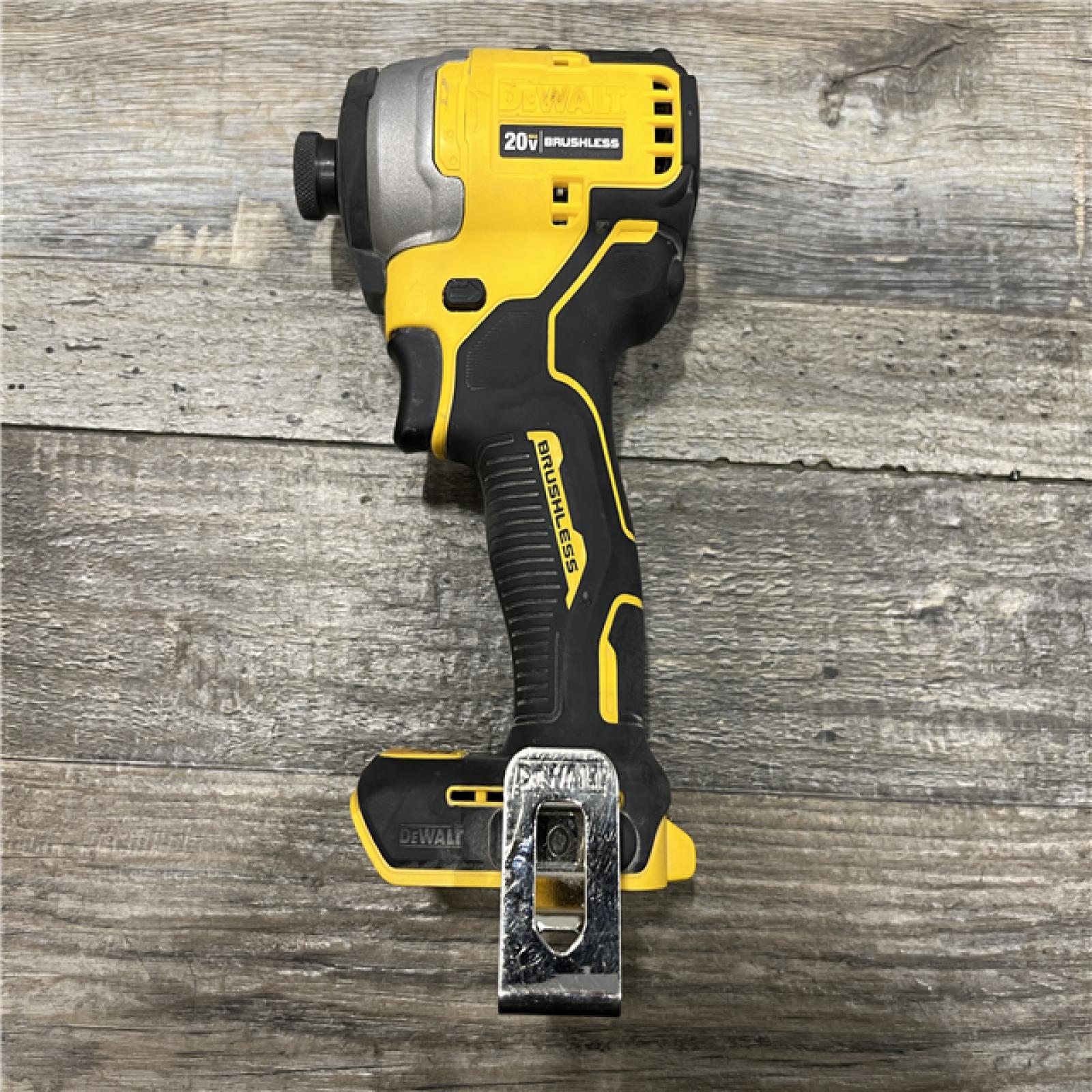 AS-IS DEWALT Atomic 20V Max Lithium-Ion Brushless Cordless Compact 1/4 in. Impact Driver Kit