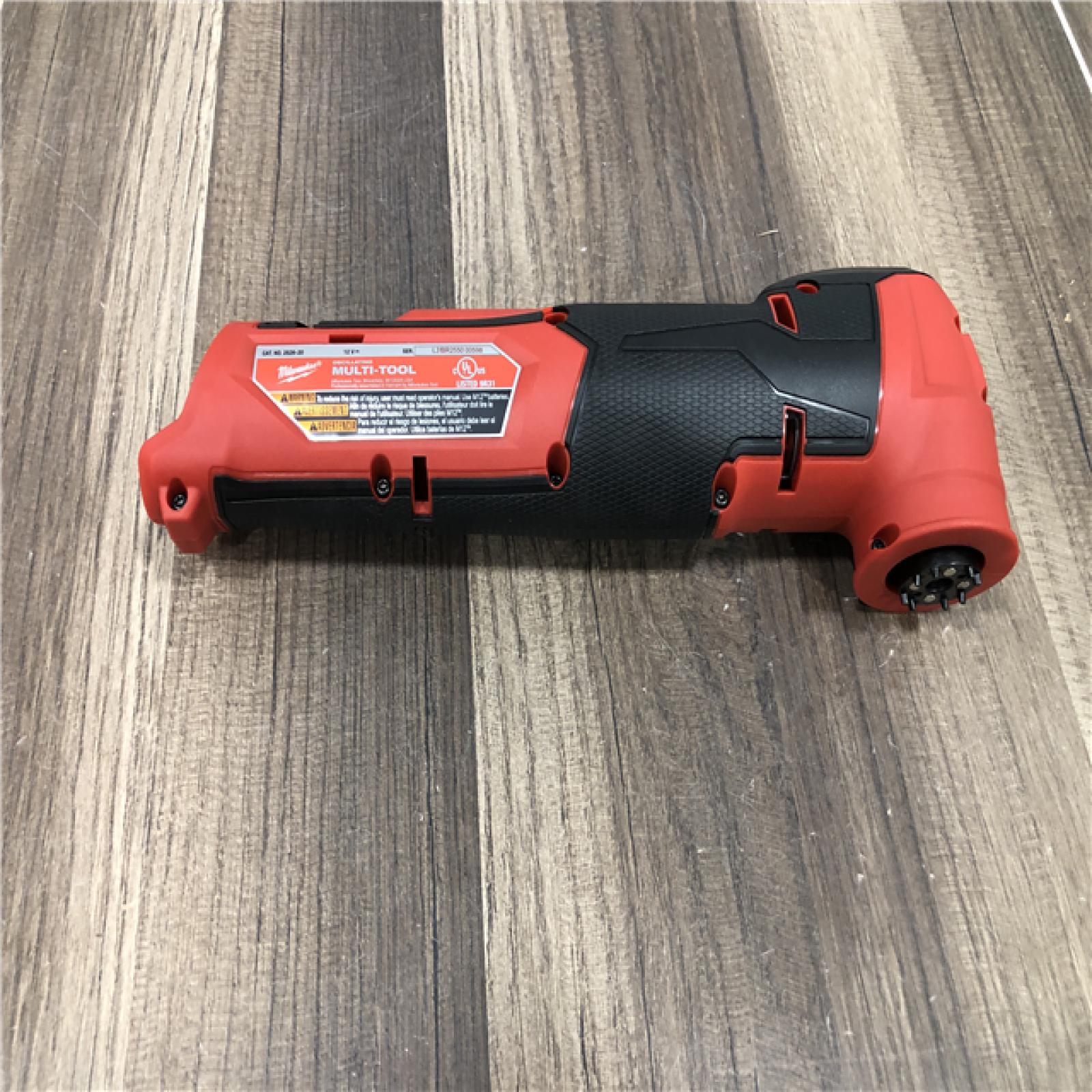 AS-IS Milwaukee FUEL 12V Lithium-Ion Cordless Oscillating Multi-Tool (Tool-Only)
