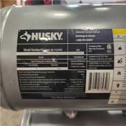 Phoenix LIKE NEW Husky 4.5 Gal. 175 PSI Portable Electric Oil-Free Quiet Twin Stack Jobsite Air Compressor w/Rubber Wheels and 2-Quick Couplers