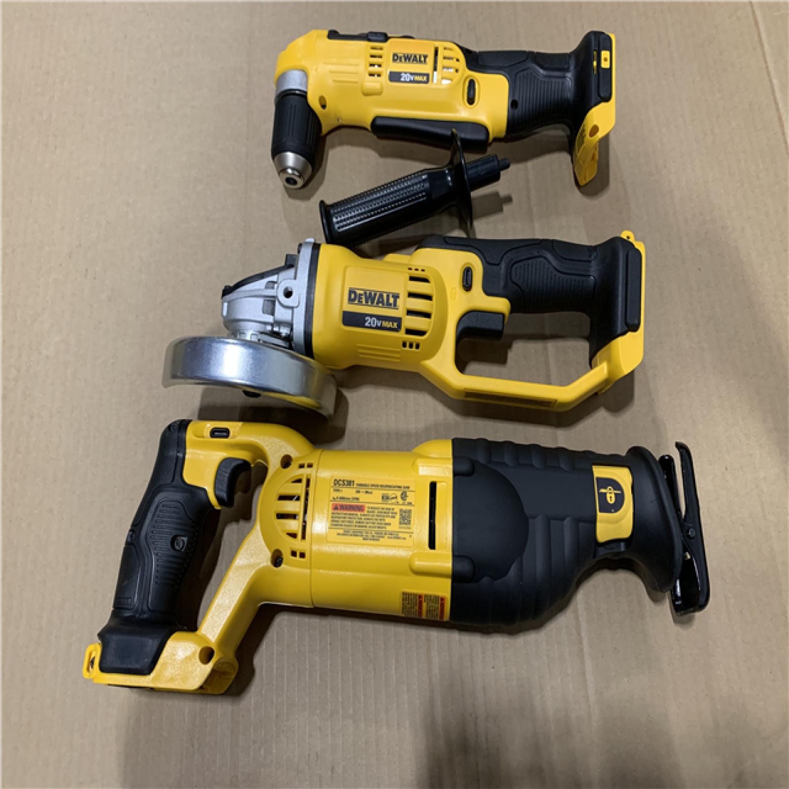 Excellent -  Dewalt 20V MAX 9-Tool Power-Tool Combo Kit W/ Soft Case Including 2 Batteries & Charger