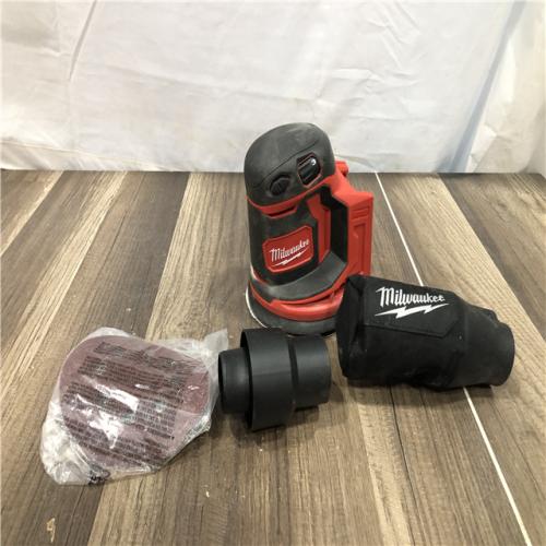 AS-IS Milwaukee 18V Lithium-Ion Cordless 5 in. Random Orbit Sander (Tool-Only)