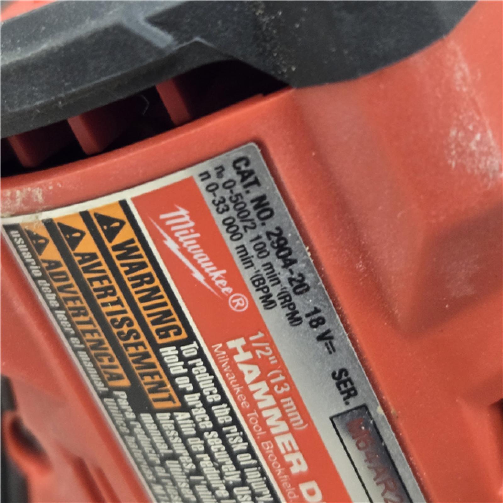 AS-IS Milwaukee 2904-20 12V 1/2  Hammer Drill/ Driver