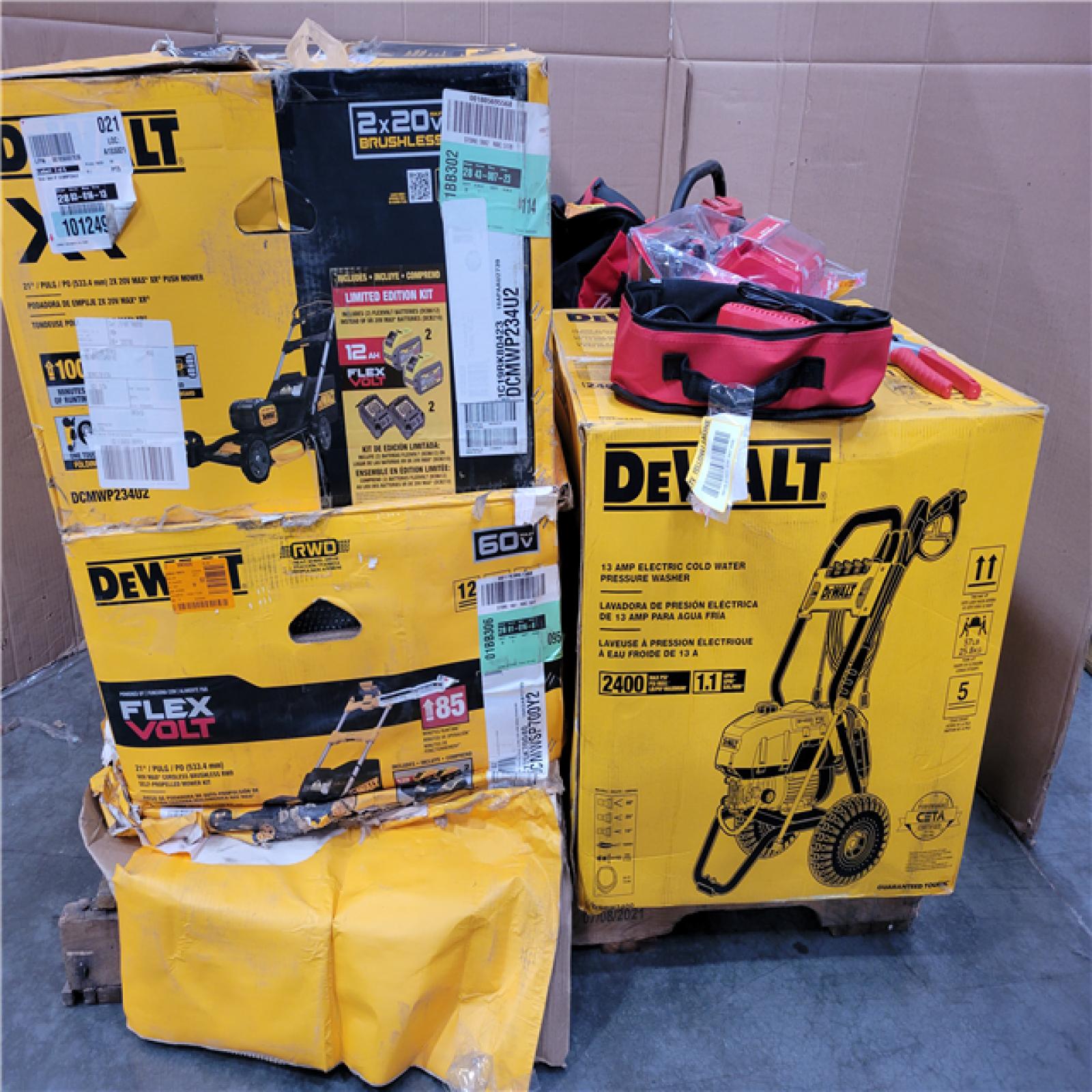 CALIFORNIA AS-IS TOOL PALLET