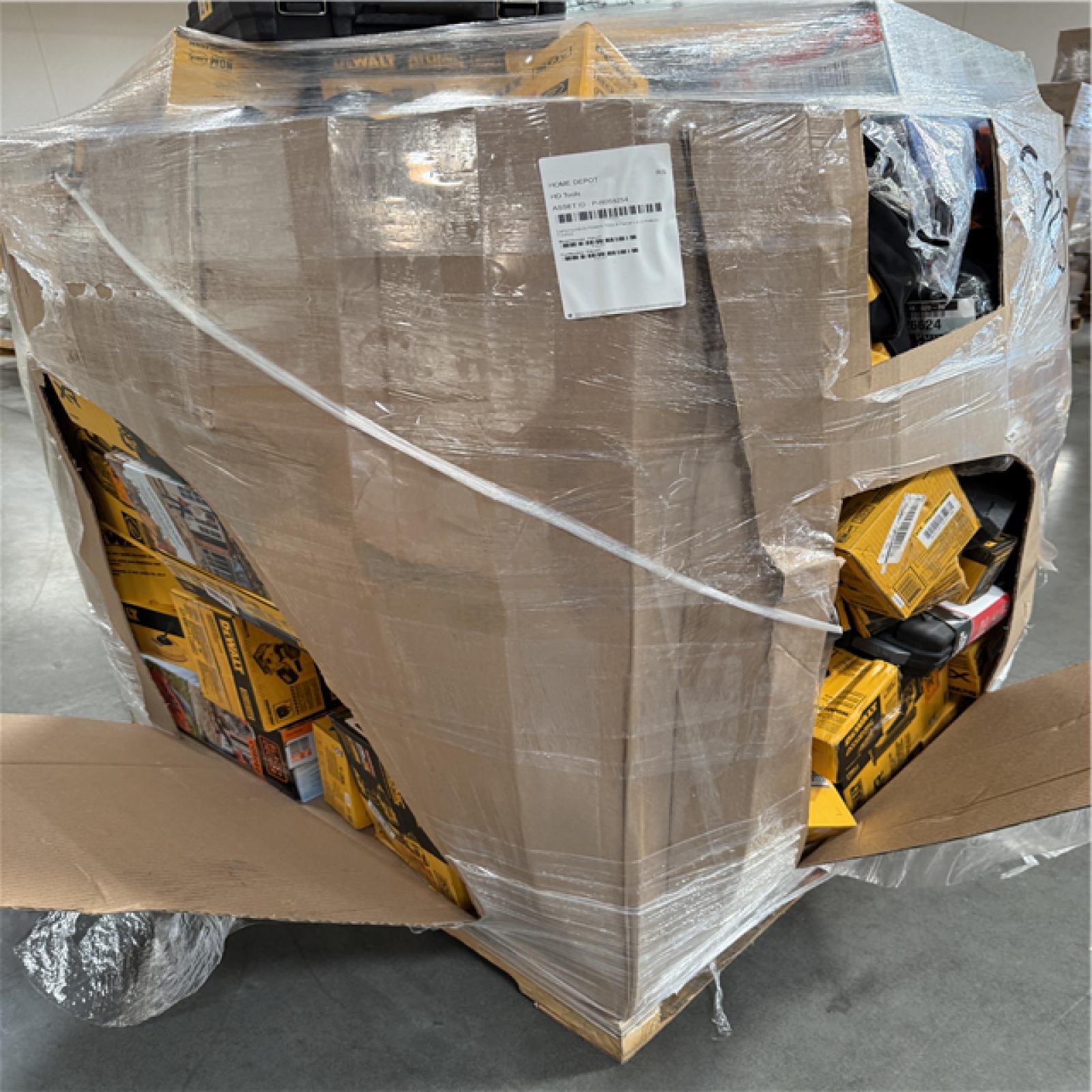 California AS-IS POWER TOOLS Partial Lot (3 Pallets) P-R059254
