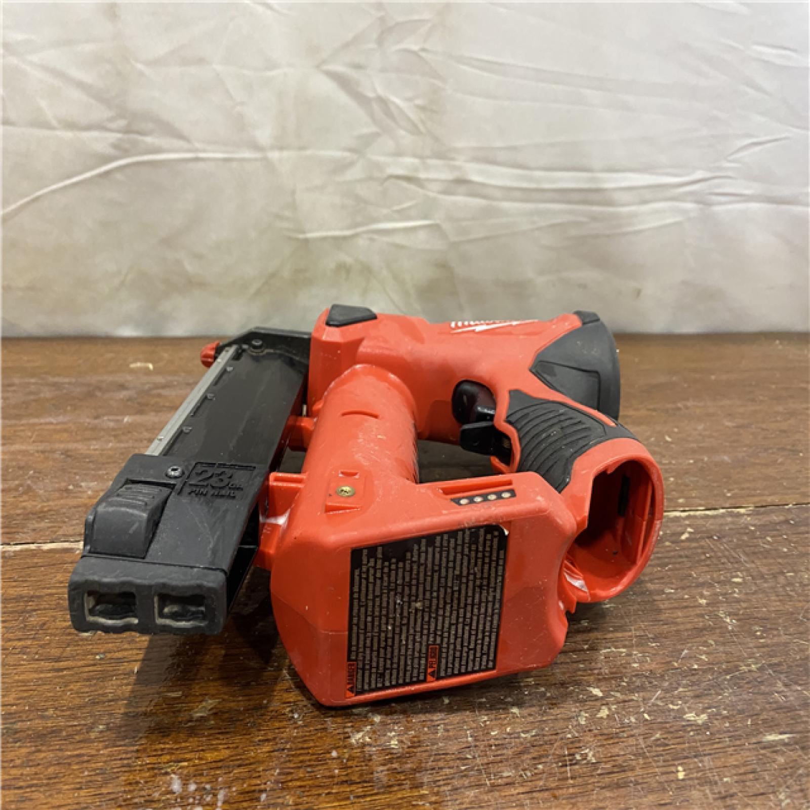 AS-IS Milwaukee 2540-20 12V 23 Gauge Cordless Pin Nailer (Tool Only)