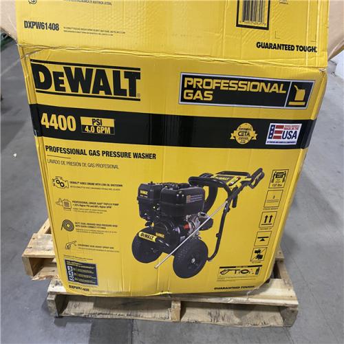 Dallas Location - As-Is DEWALT 4400 PSI 4.0 GPM Gas Pressure Power Washer
