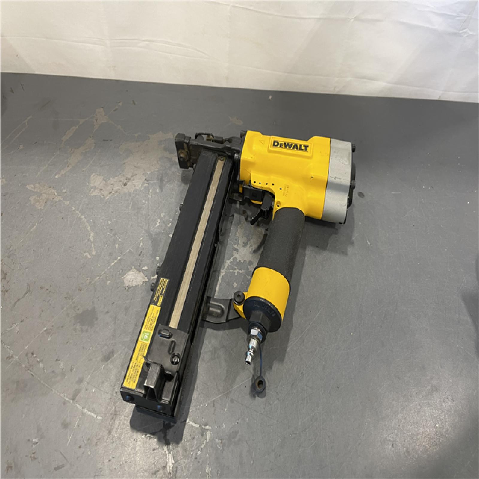 AS-IS - DeWalt Corded Pneumatic 16-Gauge 1 in. Crown Lathing Stapler