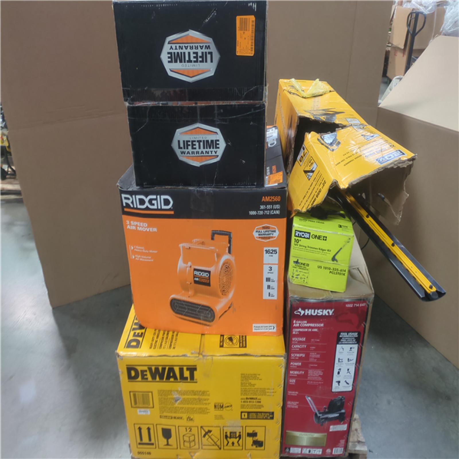CALIFORNIA AS-IS OUTDOOR POWER EQUIPMENT