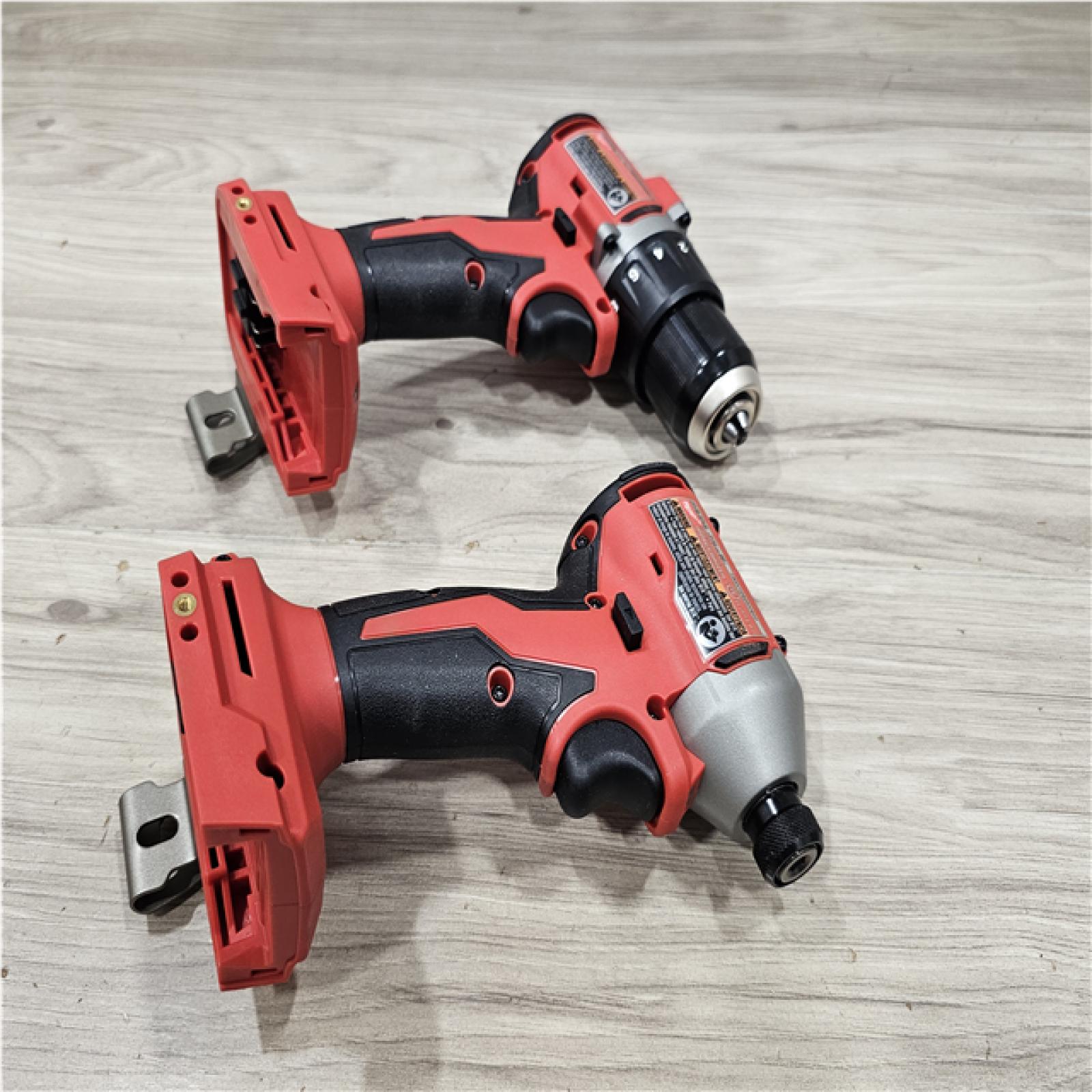 AS-IS Milwaukee 18V Lithium-Ion Brushless Cordless Compact Drill/Impact Combo Kit