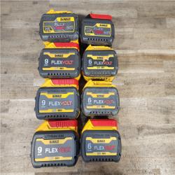 HOUSTON LOCATION - AS-IS DEWALT BATTERY PACK QTY - 8
