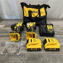 AS-IS DEWALT ATOMIC 20-Volt MAX Lithium-Ion Cordless Combo Kit