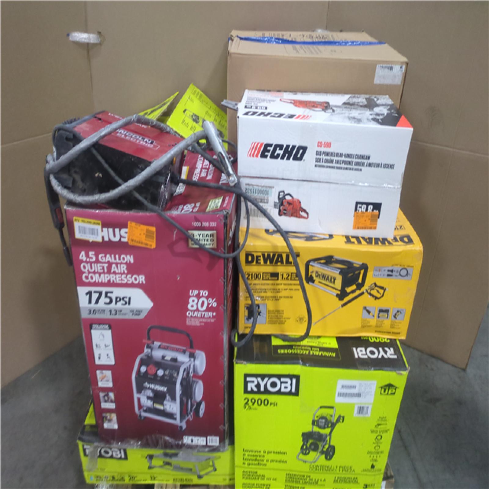 CALIFORNIA AS-IS OUTDOOR POWER EQUIPMENT