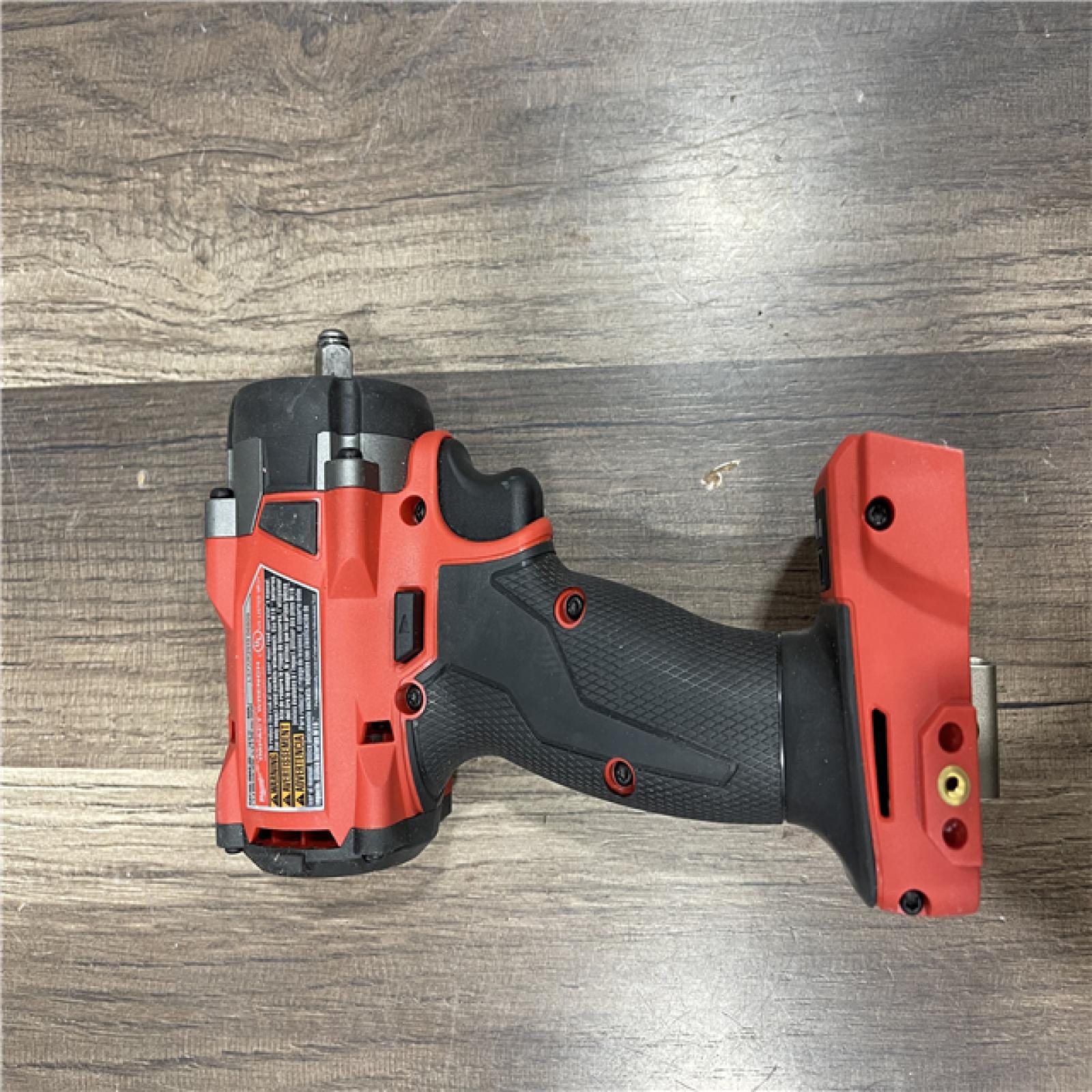 AS-IS Milwaukee  FUEL GEN-3 18V Lithium-Ion Brushless Cordless 3/8 in. Compact Impact Wrench with Friction Ring (Tool-Only)