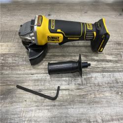AS-IS DEWALT 20V XR Cordless 4-1/2. in. to 5 in. Variable Speed Angle Grinder (Tool Only)